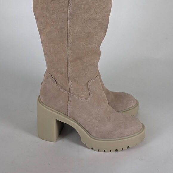 Dolce Vita Tan Ankle Boots - Picture 4 of 7